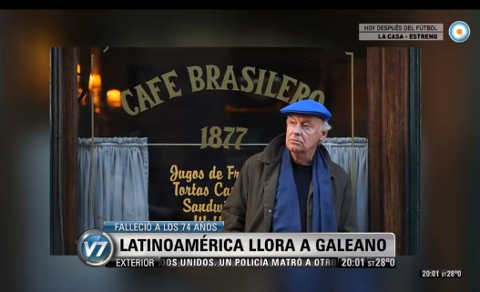 TV_Publica's tweet photo. [AHORA] #Visión7 - Latinoamérica llora a Galeano l http://t.co/EeN5A0m15V http://t.co/Whw6fDThqp