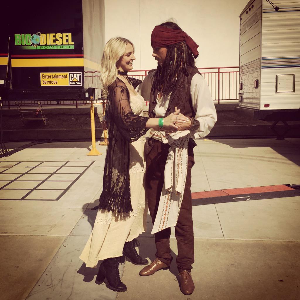 RydelLynch's tweet photo. Oooooh my gosh I'm soooo excited for #DisneyWeek! #DWTS #TeamRallison #HesAPirate @rikerR5 http://t.co/Fo1HtVrog9