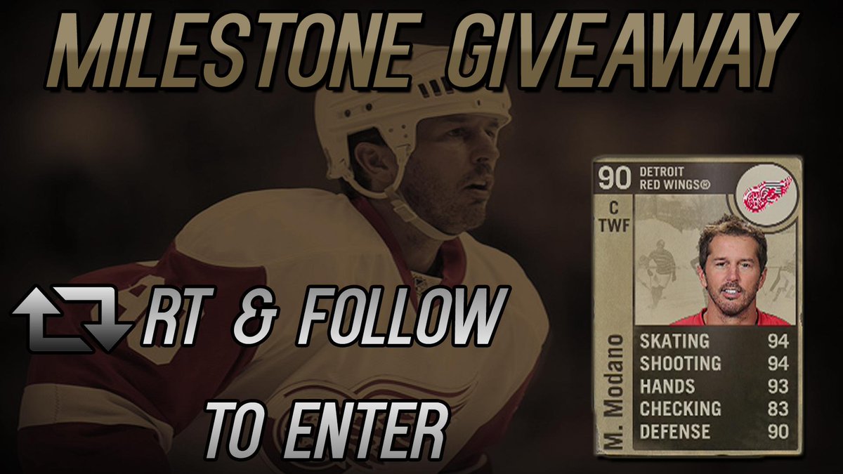 BOJoeKO's tweet photo. 1st Giveaway of the Year!  RT &amp; Follow to win an @EASPORTSNHL #HUT #MS Mike Modano! http://t.co/kt8DwtVPr8