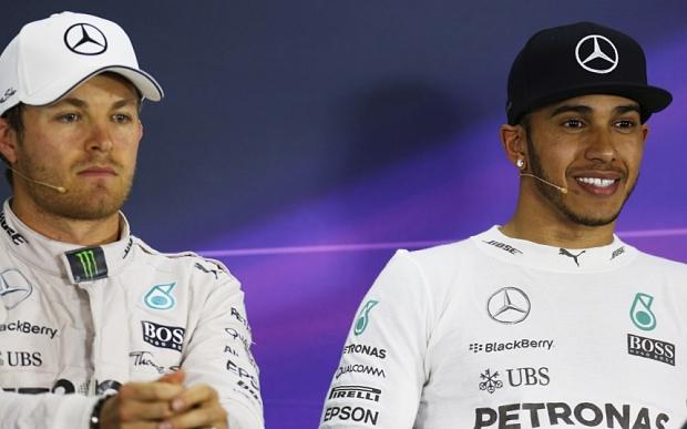 360daynews's tweet photo. Lewis Hamilton tells Mercedes team-mate Nico Rosberg to quit moaning and try harder after Chinese GP spat http://t.co/J4EirdG6j9