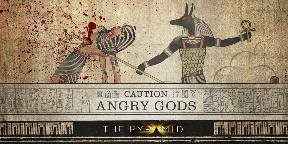 20thHorror's tweet photo. This area subject to the wrath of the Gods until further notice. #ThePyramid #FoxHorror http://t.co/i2nAY8hIXr