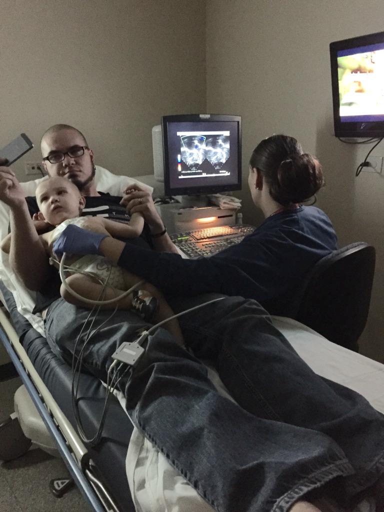 AtticusVS's tweet photo. It's like I always say: a spoonful of Elmo makes the echocardiogram go down… #teamatticus http://t.co/EXoUnOZPTV