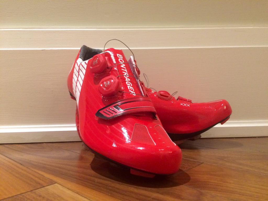 Such beautiful shoes they don't need a filter! Thanks to @CenturionNW for getting such a great show from <a href="/Bontrager/">Bontrager</a>