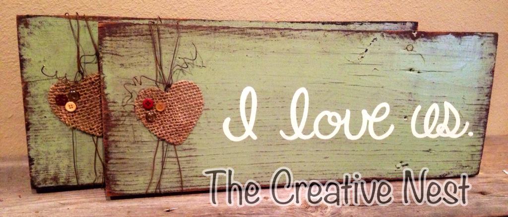 CreativeNestND's tweet photo. Simple yet Awesome. LOVE these! #iloveus #salvagechick #reclaimedsigns http://t.co/eC3vXyTkQ8