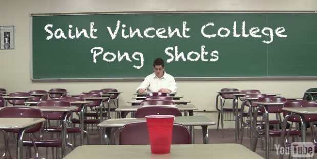WPXI's tweet photo. St. Vincent students create incredible trick shot sequel video (WATCH): http://t.co/VcJBVIcSOb http://t.co/sXPEoq9Tuy
