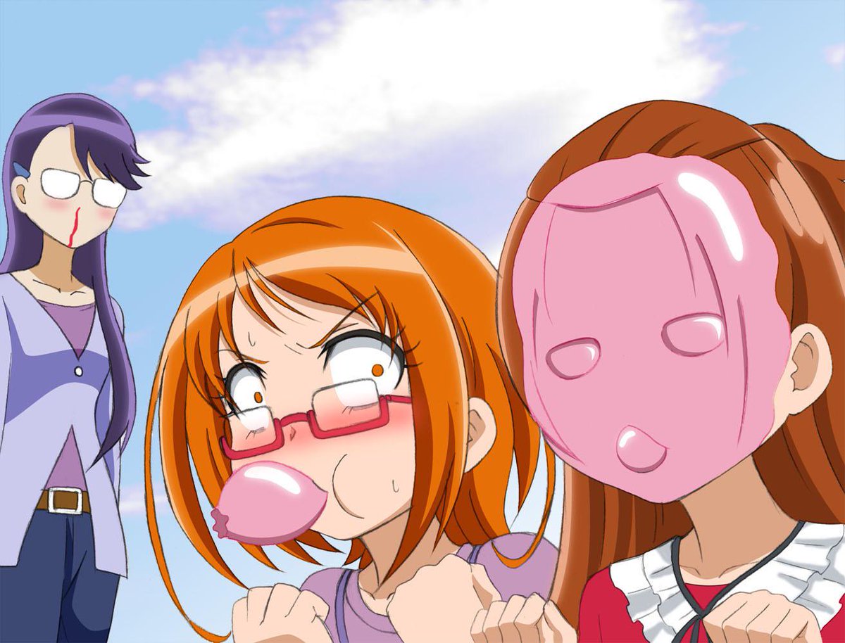 Anime bubble gum