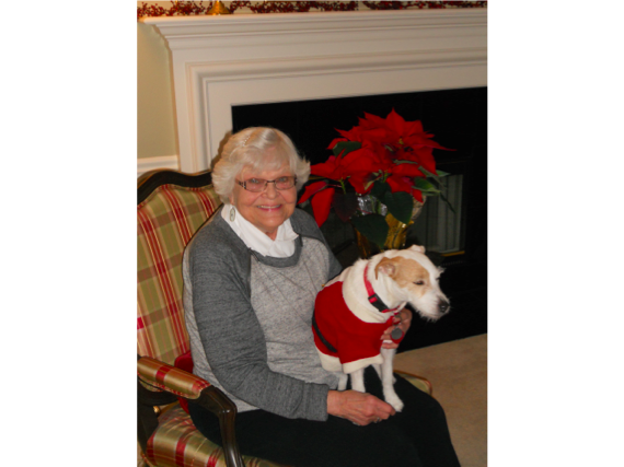 SarahE_Lund's tweet photo. The Lefse Queen Herself, my Nana (and my dog sandy).  #usfcrEATe #MakingFoodMakingMedia #Norwegianfood http://t.co/VF7P71oGwn