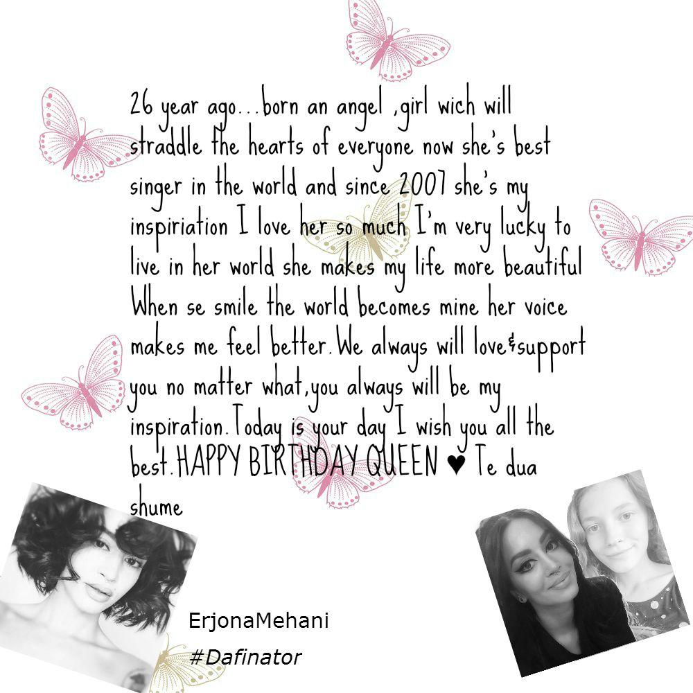 Happy Birthday to my breath!!
Reason of my lifeee!!
God bless me with youu !!
Love you to infinity   