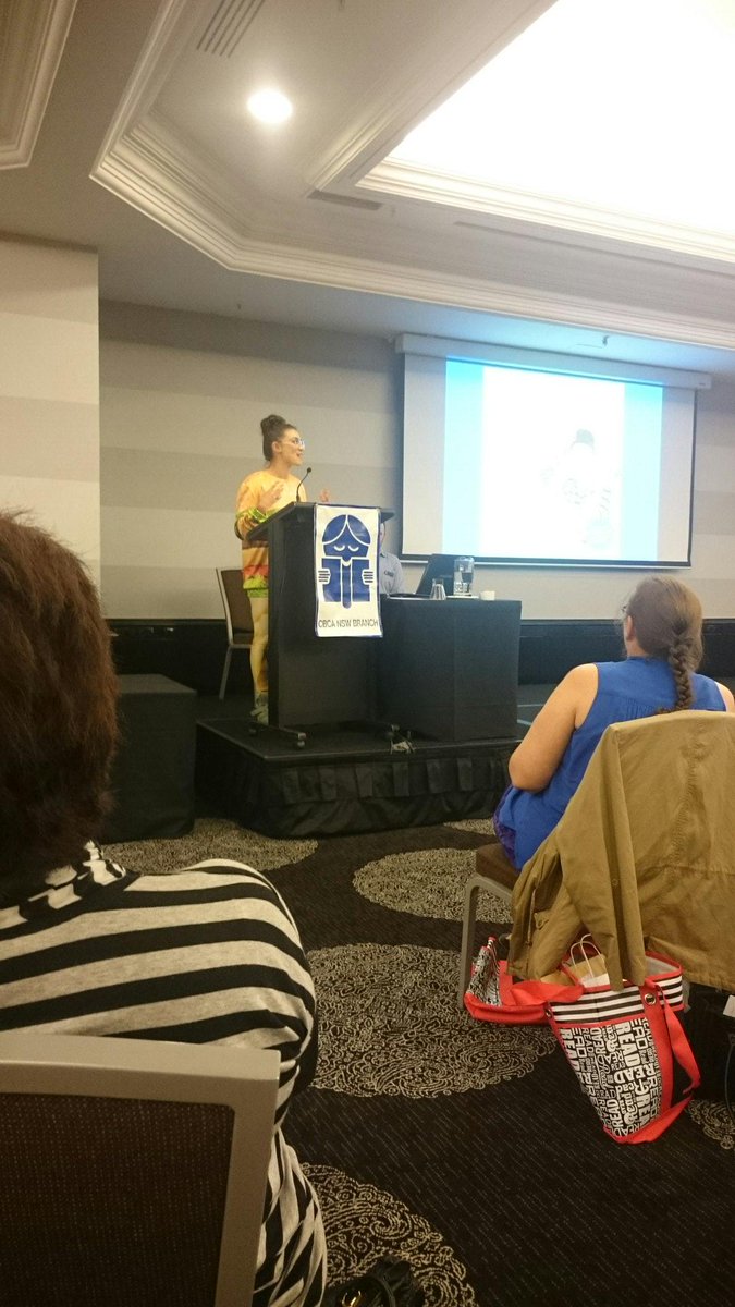 RachelMac81's tweet photo. Great inspirational,motivational talk  @aliceinframes #AAA @CBCANSW http://t.co/tue0paEsYc