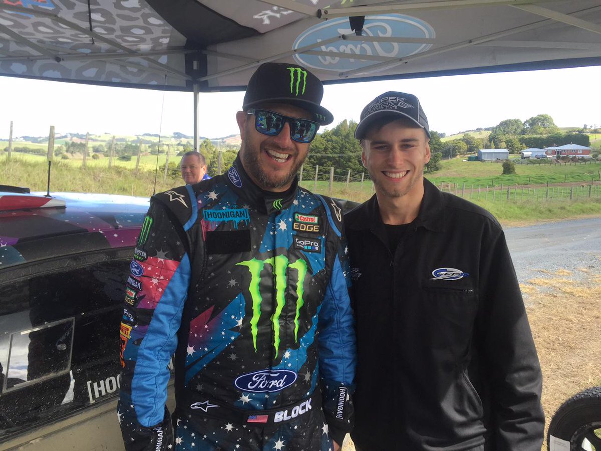 SuperBlackNZ's tweet photo. Andre Heimgartner and Ken Block at the International Rally of Whangarei. #superblacknz #KenBlocking #andreheimgartner http://t.co/Cwop2tVwDj
