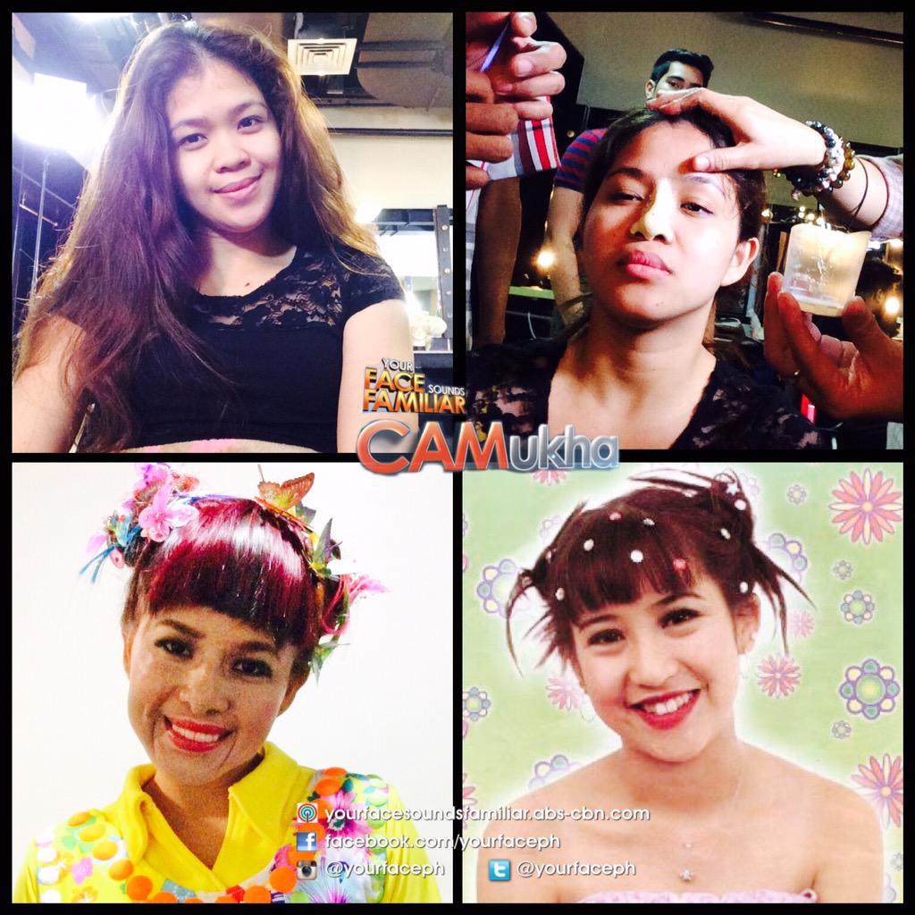 YourFacePH's tweet photo. CAMukha: Melai transforms into 90s Pop Icon, Jolina Magdangal! #YFSFIcons #makeuptransformation #KaFaceNaKaSoundPa http://t.co/Fms7eS1bwd