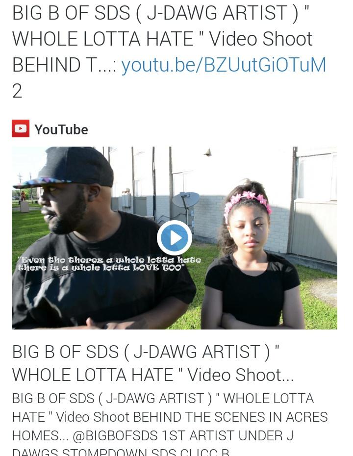 BIGBOFSDS's tweet photo. CHECC US OUT ON YOUTUBE... WE GOT IT CRACCIN @htownsh2 #SDSLIFE #H2ISABOSS #MERCENARYMUSIC #TEAMH2 #H2ZONE http://t.co/rQ4VVkQUn1