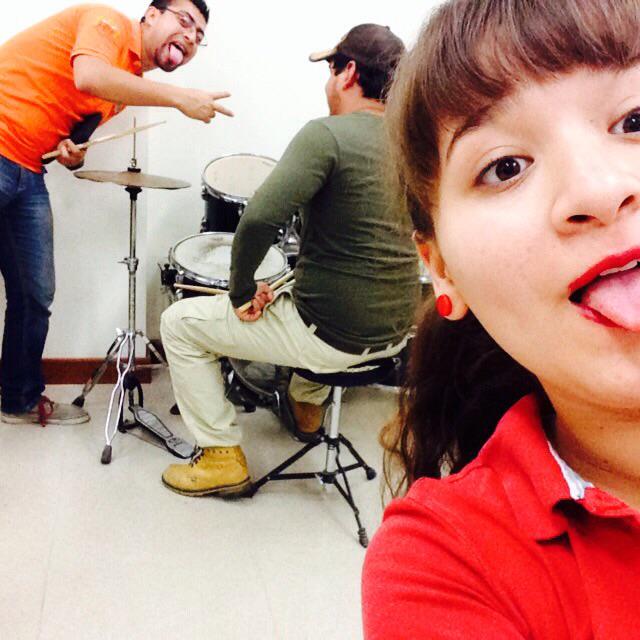 DaniAguirre_100's tweet image. Estrañaba estos aires #drummer #casadelarte #elprof