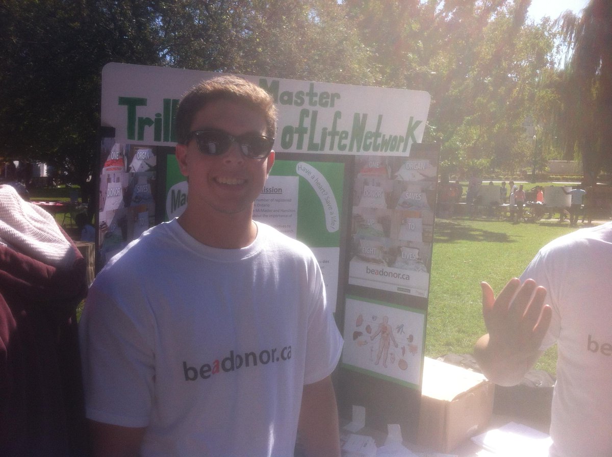 MacTGLN's tweet photo. Picture from our event in #Hamilton! #beadonor #1saves8 http://t.co/td9IX69YYF