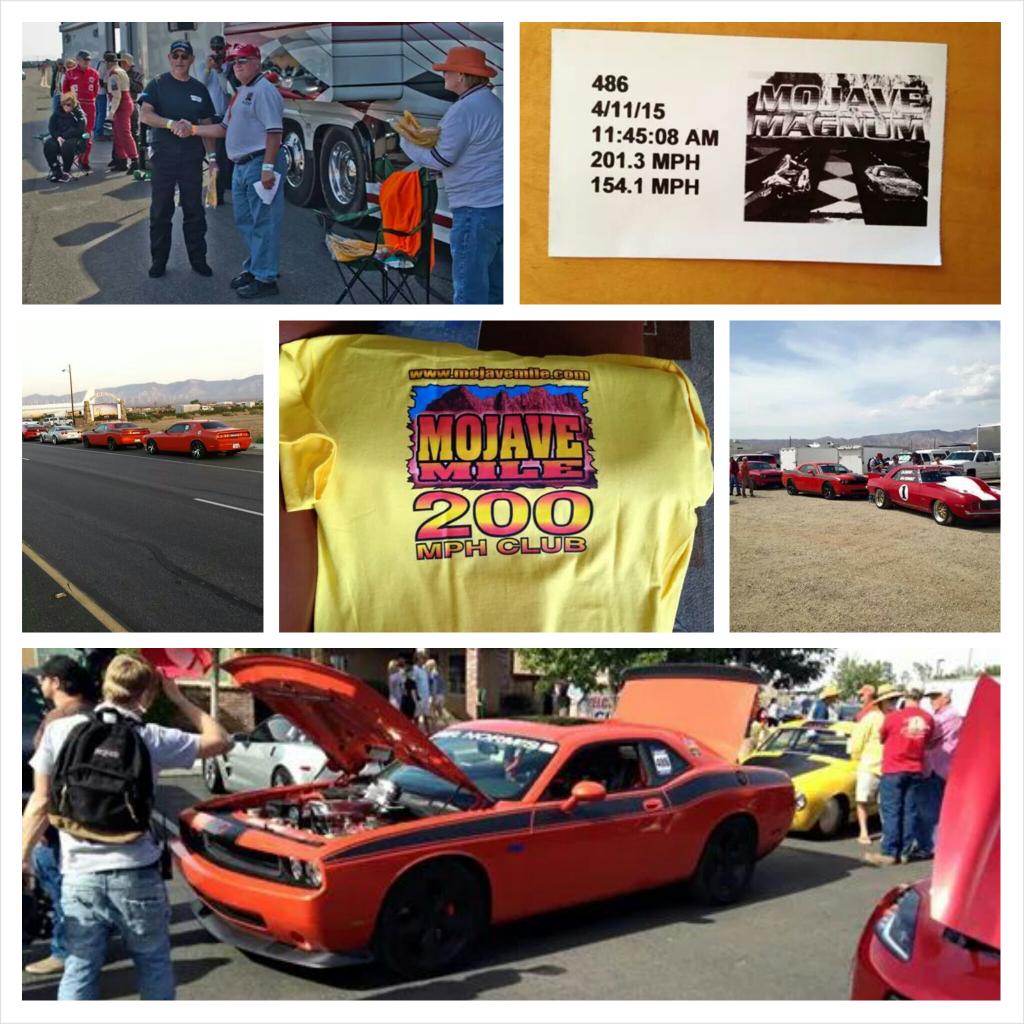 challengersunli's tweet photo. 1 of our own just #killedit @ da #mojavemile Bill did a 201mph pass. #congrats #teamchallengersunlimited #MoparMonday http://t.co/TIQzkDSdaM