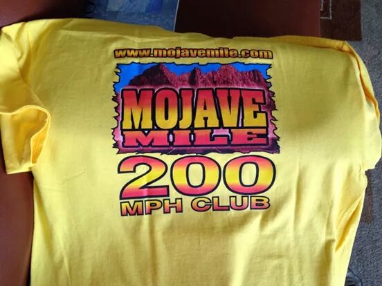 challengersunli's tweet photo. 1 of our own just #killedit @ da #mojavemile Bill did a 201mph pass. #congrats #teamchallengersunlimited #MoparMonday http://t.co/TIQzkDSdaM
