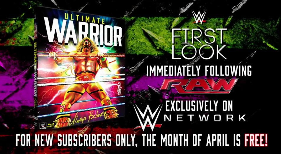 NOW: Get your EXCLUSIVE first look at "<a href="/UltimateWarrior/">The Ultimate Warrior</a>: Always Believe" only on <a href="/WWENetwork/">WWE Network</a>!