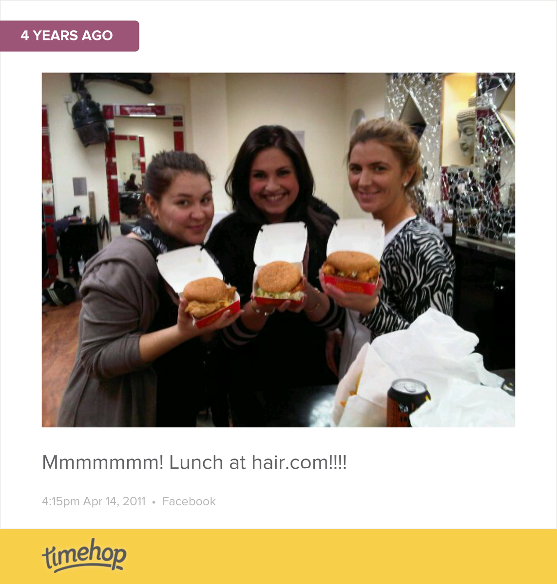 Good times! Miss these girlies at Hair.com!!!!  t.imehop.com/1H27bNX