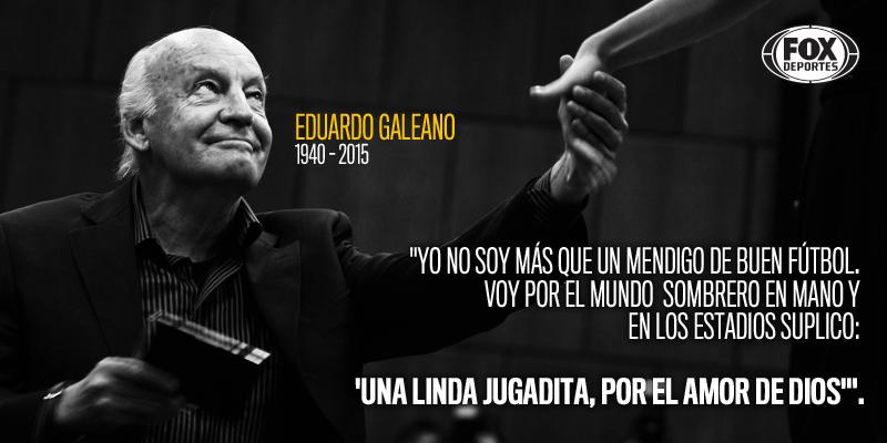 El maestro #EduardoGaleano falleció hoy de cáncer pulmonar a los 74 años.
QEPD el escritor orgullo de latinoamérica.