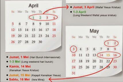 Bulan mei bakal banyak long weekend nih...siapin liburan yuk :D #nginepbareng  #homestayjogja #ayokejogja