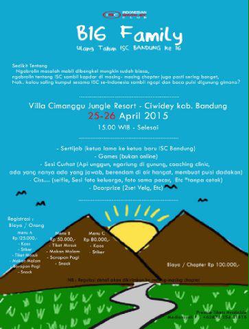 Invitation 16th Anniv. Cc : <a href="/ISCReborn/">ISC PUSAT</a> <a href="/ISCJakarta/">ISC Jakarta</a> <a href="/ISCBOGOR/">ISC BOGOR</a> @IscTasik <a href="/ISCCirebon/">New ISC Cirebon</a> <a href="/ISCMalang/">starletmalang</a> <a href="/ISCSolo/">ISC Soloraya</a> <a href="/ISCPurwokerto/">ISC Purwokerto</a>