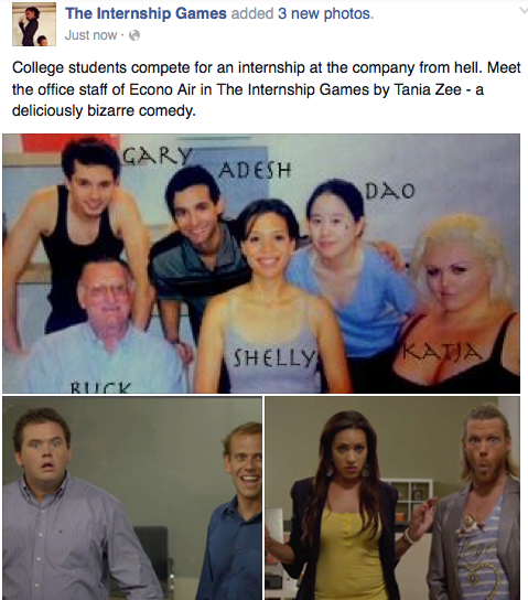 InternshipGames's tweet photo. Meet #internshipgames office staff starring @tonyabanks / @lifetimetv Visit our  Movie Fan Page on FB @LifetimeTV_PR http://t.co/lyWmVJmG34