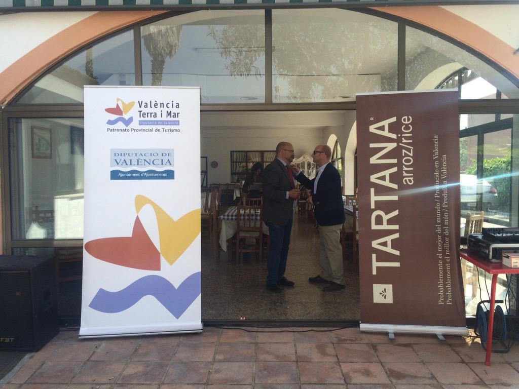 Todo listo para #HomenajePaella en el restaurante El Redolí en el Palmar <a href="/pacolonso/">Paco a la naranja 🍊👉🦋</a> <a href="/comoju/">Cova Morales</a>