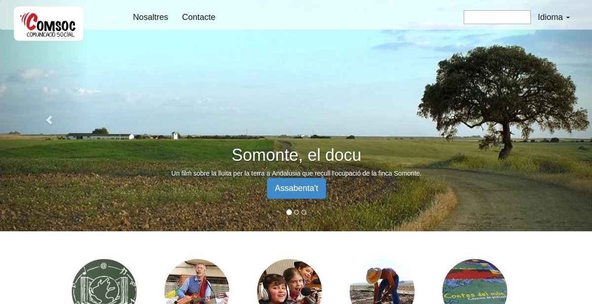 comsoc_cat's tweet photo. Estrenem logo i web a @comsoc_cat http://t.co/6OLXnaRyK6 Qus sembla? #comsocesrenova #contesdelmon #somonte @iwithorg http://t.co/unu1OdFBEf