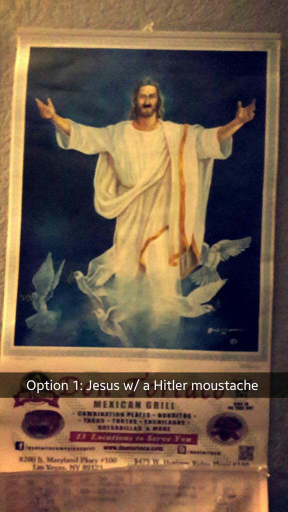 jcast3737's tweet image. A home decoration story in 4 parts #interiordesign #jesus #calendarman