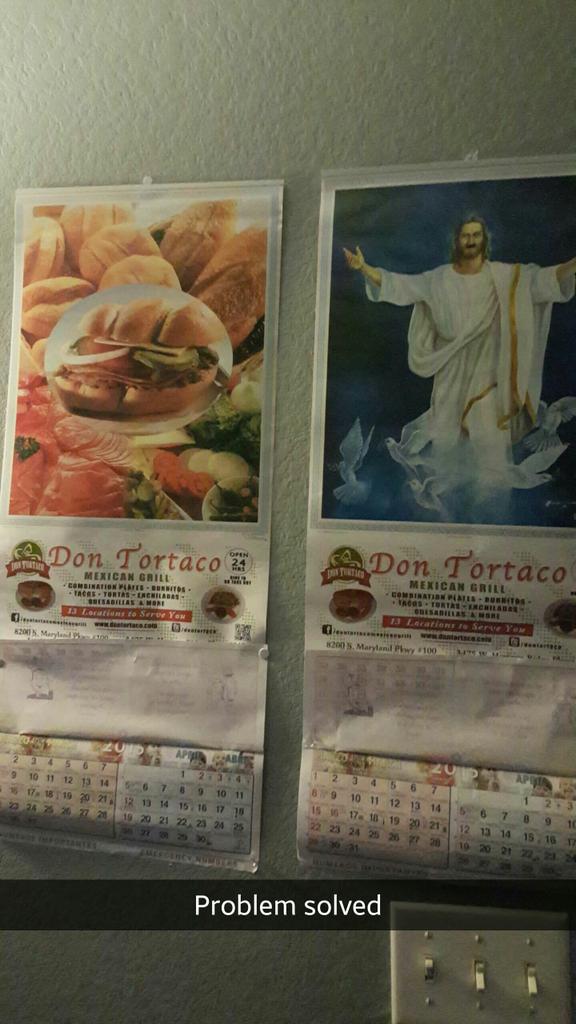 jcast3737's tweet image. A home decoration story in 4 parts #interiordesign #jesus #calendarman