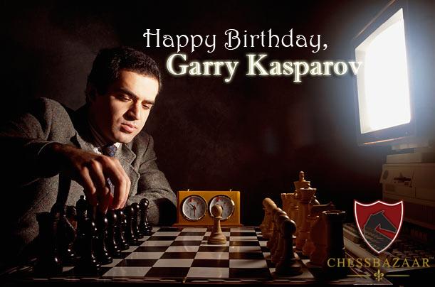 Happy Birthday to GM Garry Kasparov!!   