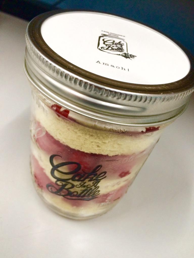 Cake In A Bottle Jarcake Jp Twitter