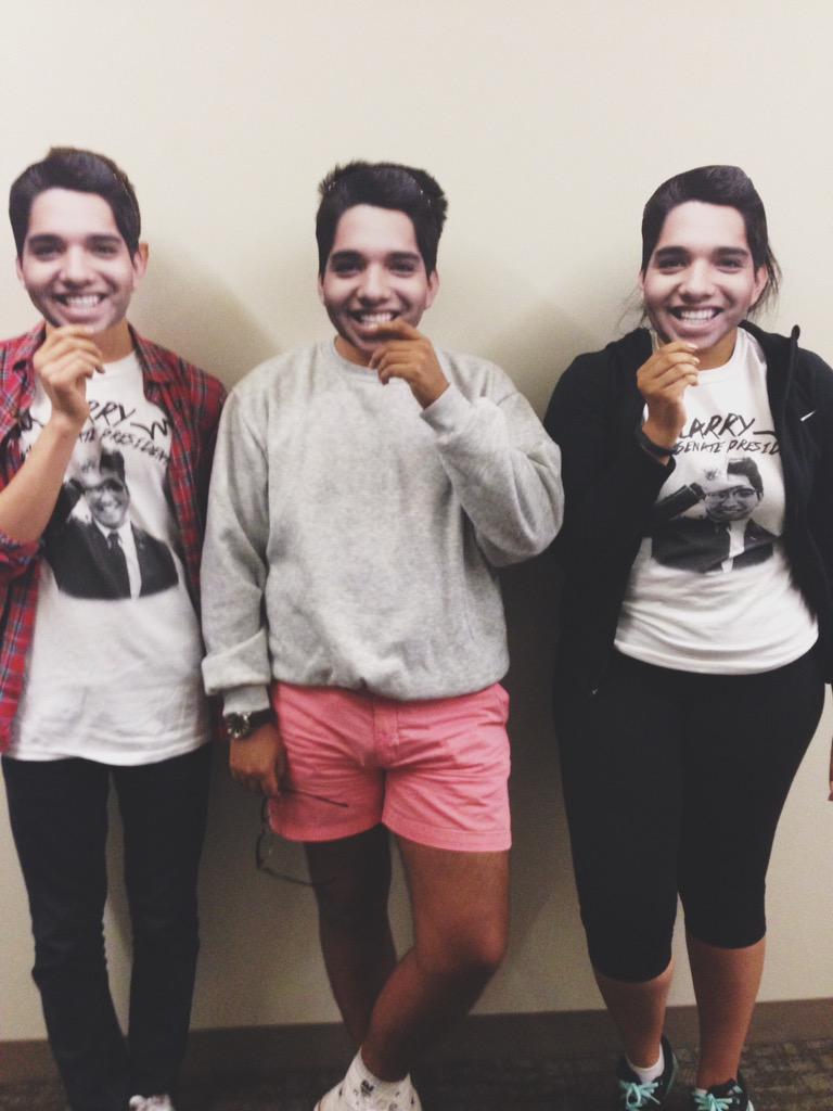 LARRY_2K15's tweet photo. the only thing scarier than this picture is you not voting for #LARRY2015 http://t.co/3QNyrss14H
