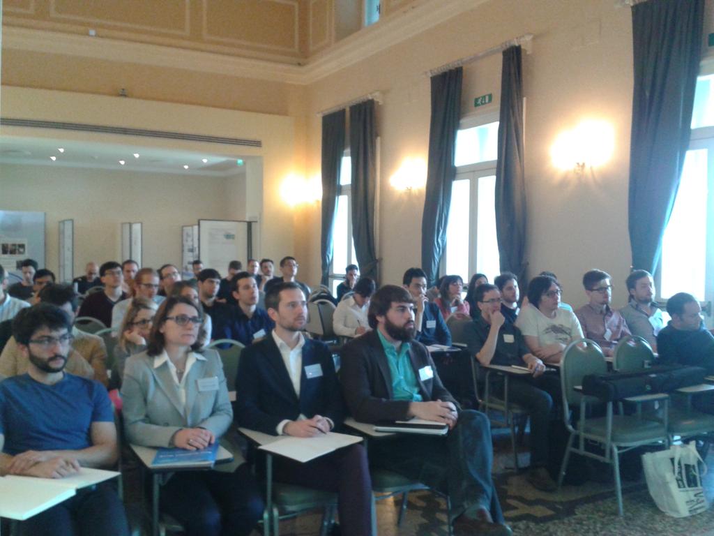 RoboSoft_CA's tweet photo. Second day at #softroboticsweek: 3D printing, modelling, bioinspiration in Soft #Robotics #RoboSoft_CA #FET_EU http://t.co/f0MefMvkGY
