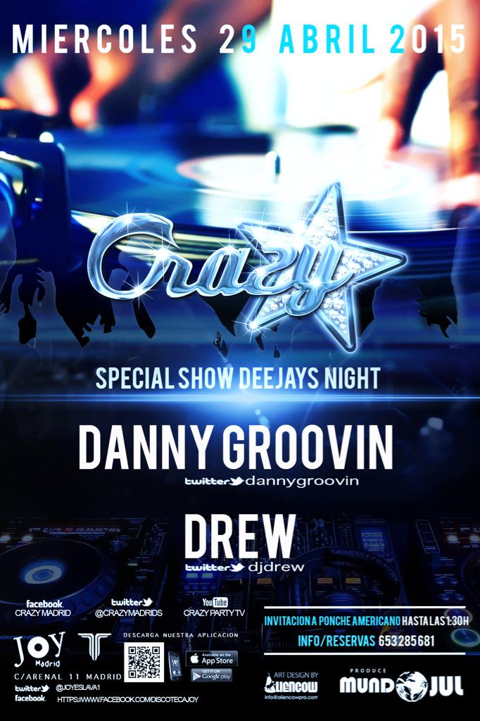 Día 29 de abril especial show DeeJays BY <a href="/dannygroovin/">DannyGroovin</a> &amp; <a href="/DjDrew/">DREW</a> #dj #music #blackmusic