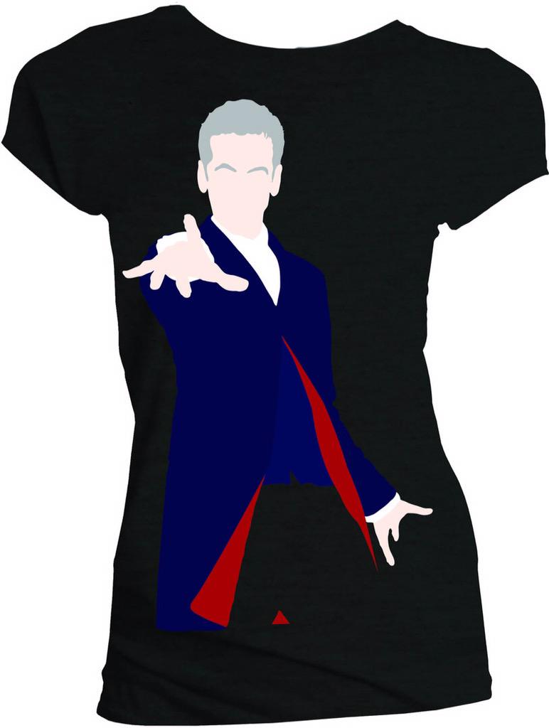 Happy birthday Peter Capaldi! Celebrate in this T-shirt featuring the man himself!  