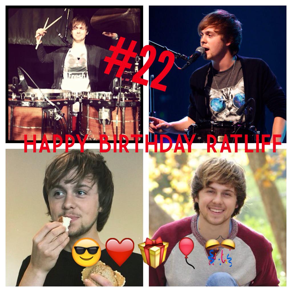 Happy Birthday To the best Drummer,and the sweetest goofy fun loving guy! ELLINGTON RATLIFF Have a great day babe    