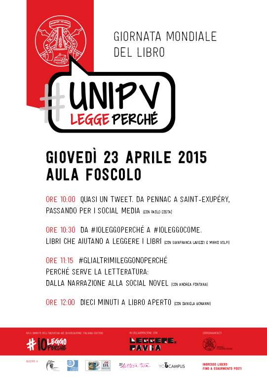 paolocosta's tweet photo. Certe cose vanno fatte in Aula Foscolo. #ioleggoperché #Pavia http://t.co/lxxk1JCHro