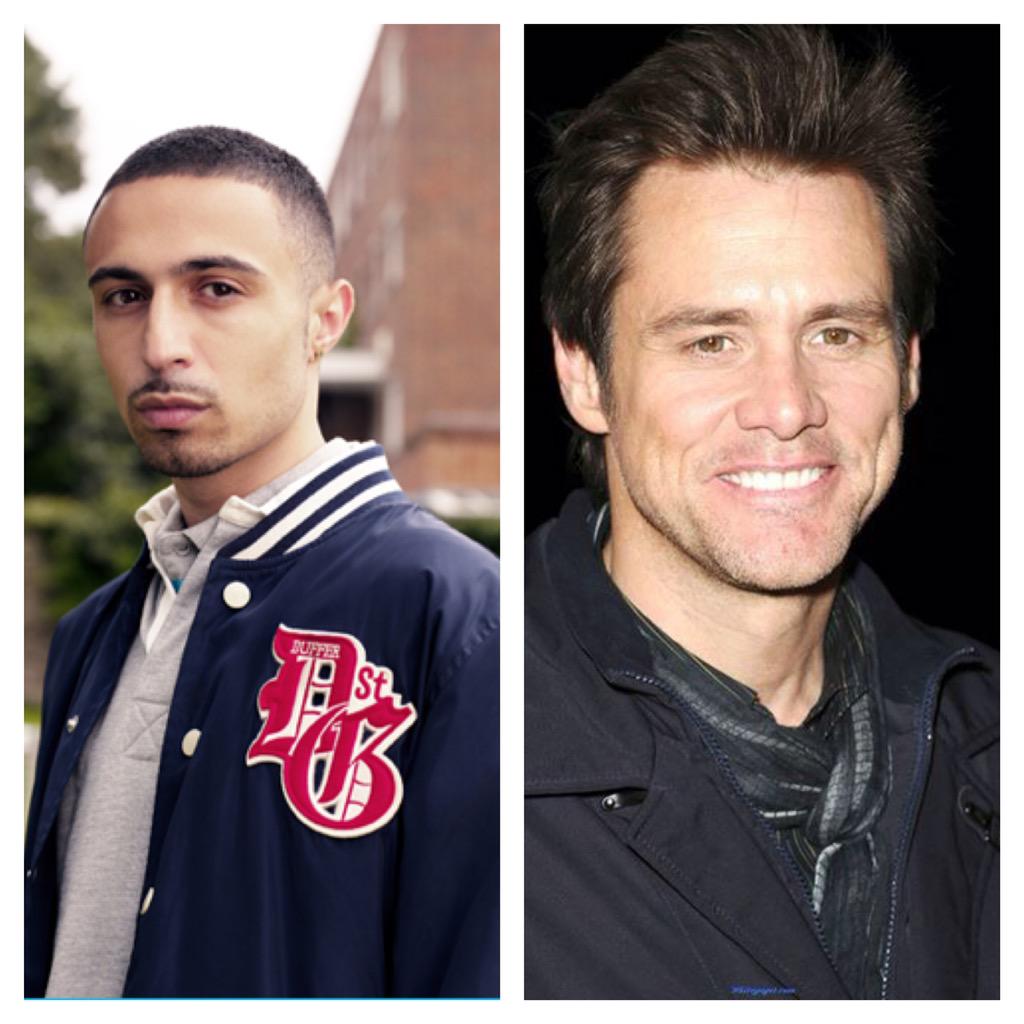 BizarreChoices's tweet photo. A one on one gym session with Adam Deacon (RT), or a weekend away with Jim Carrey in the Brecon Beacons (Fav)? http://t.co/cE96VKDpt5