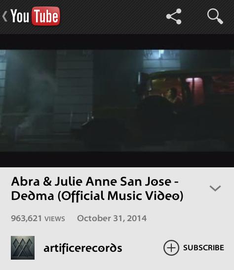 TEAMxxBRAPS's tweet photo. OTW TO 1M 👍
963K+ VIEWS na to @ABRAOFFICIAL at @MyJaps 🙌💪👏👏👏 Collab na ulit ha! Ayos! #TeamBRAPS! 😁😁😁 http://t.co/NIosHRuAWL