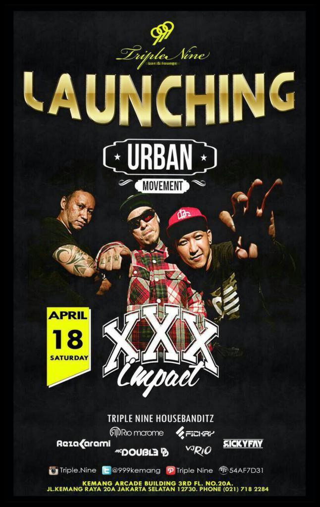 Come &amp; Join Us! @xxximpact <a href="/nyonkwebz/">Webster Manuhutu</a> @slidedaniel 
This Saturday 18 April 2015 <a href="/TripleNine9/">09</a> Kemang..Be There Folks 😉