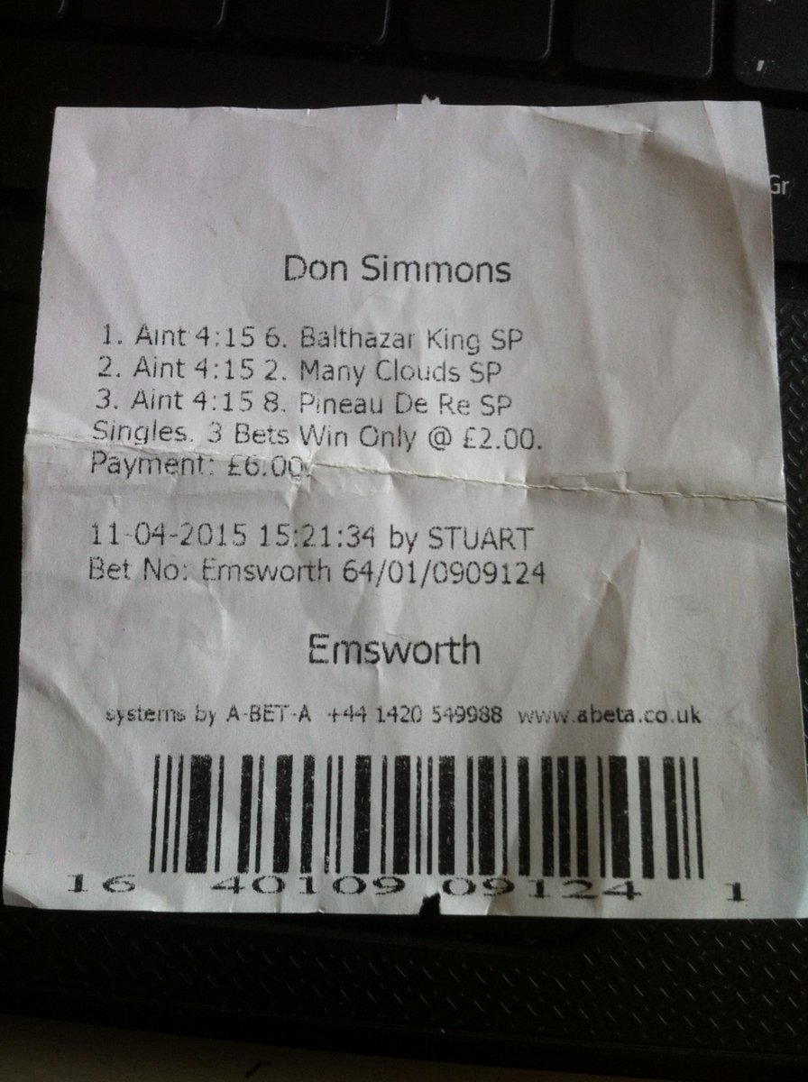 A big thank you to Leighton Aspell &amp; Many Clouds for my little win!