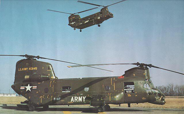 ベトナム戦争に米軍が投入したCH47のガンシッブ版であるACH47