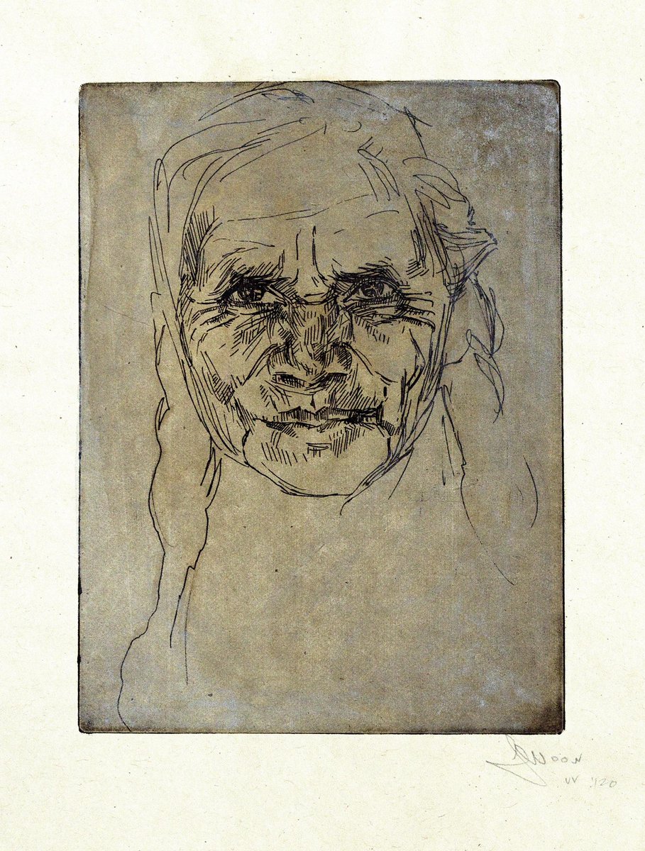 Artchive 17 - Rediscovered this etching gem by <a href="/swoon/">Sherry Steele</a> hidden in the archive. Time to get framed <a href="/BlackRatGallery/">Black Rat Projects</a>