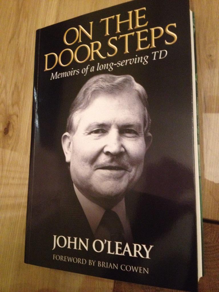 IrishPolMemoirs's tweet image. Launch by former Taoiseach Brian Cowen this Friday night in @GleneagleHotel in Killarney at 7.30pm. All welcome