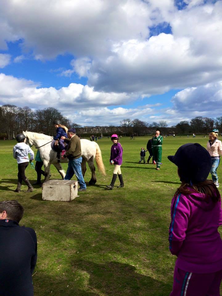 OS_SportsDay's tweet photo. As you can see, the horse and pony rides were such a big hit! #Os_sportsday http://t.co/77m9JozXxX