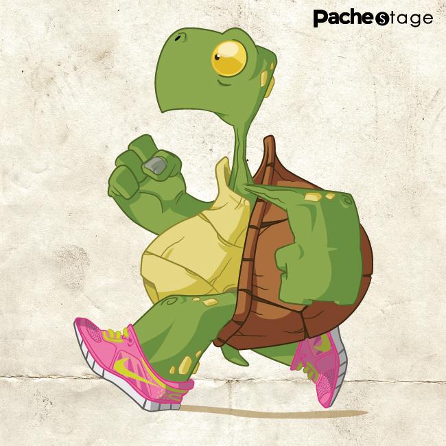 pacheilustrador's tweet photo. Tortuga haciendo running http://t.co/2f72Hd1qk4  #illustration #characterdesign #runner #nikefreerun3 http://t.co/edNRiZnjt6