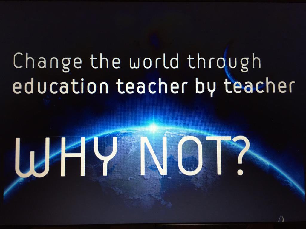 ypdteam's tweet photo. Buscando más profesores #whynotters para cambiar el mundo a través de la educación! http://t.co/42Pp5wylzn