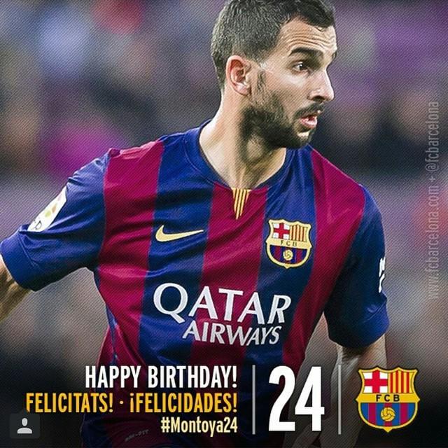 Happy birthday to Martin Montoya, who turns 24 today!   