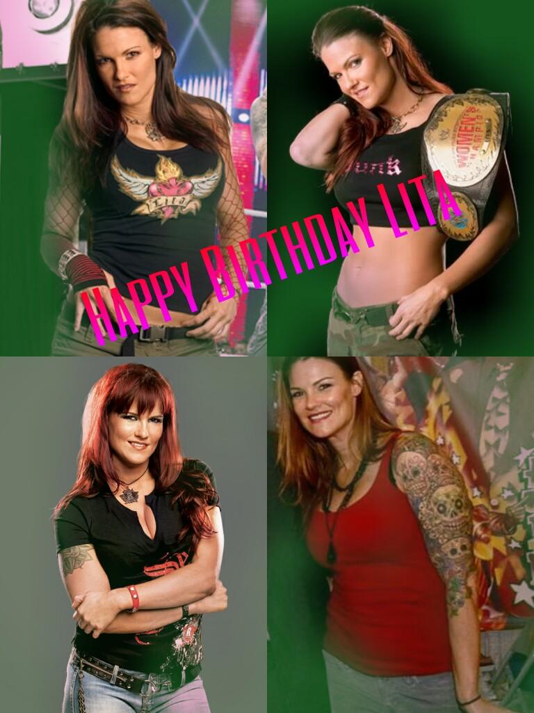 Happy birthday to AKA Hall of Famer  Lita 